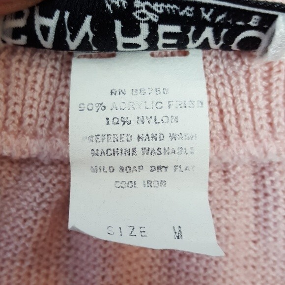 Vintage 80's San Remo Pink Knit Pencil Skirt - Picture 9 of 9